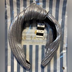 Brand New Silver Metallic Headband